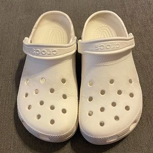 Crocs White W8 M6